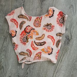 Pink Wilfred XS tie shirt